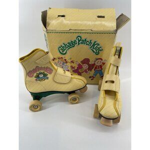 Vtg 1984 Cabbage Patch Kids Roller Skates Sz 2 Original Box Spring Outdoor